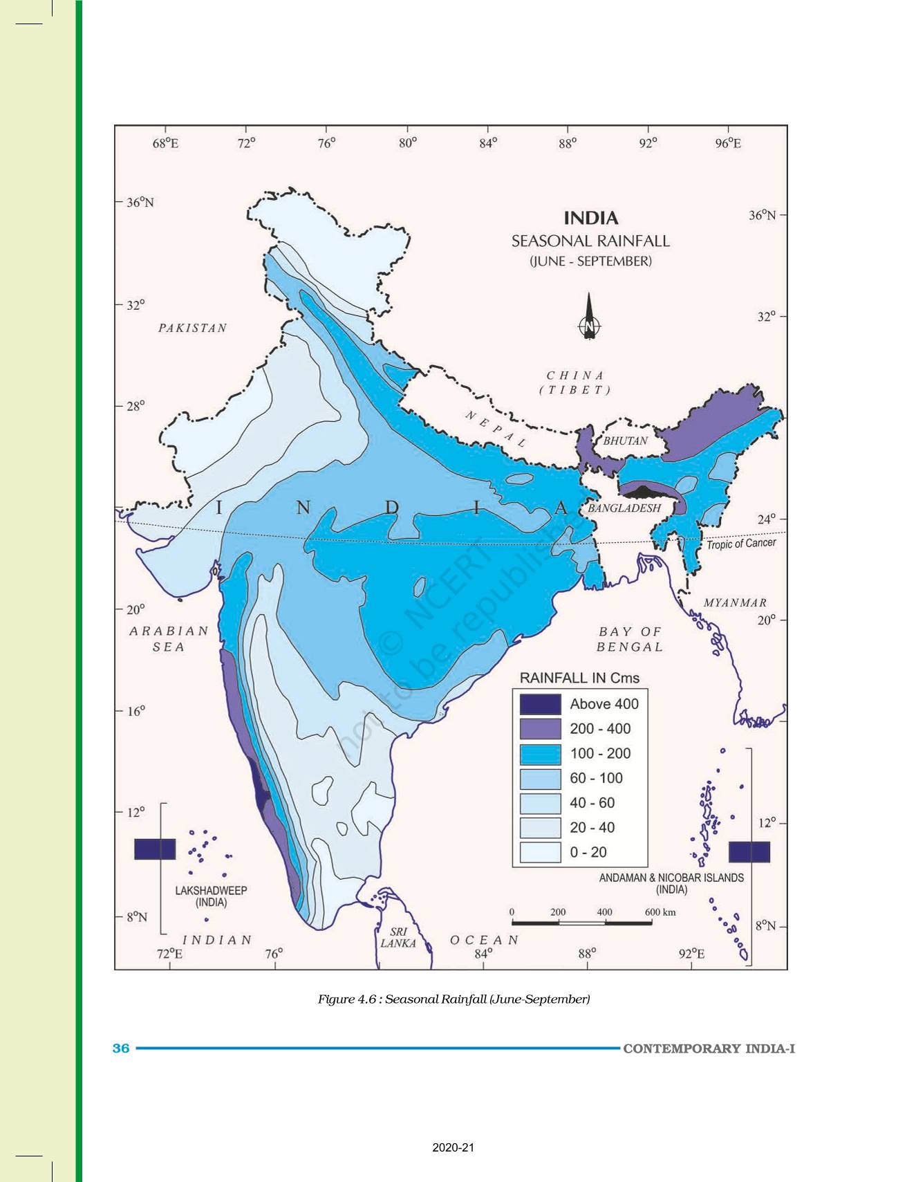 Climate NCERT Book Of Class 9 Geography Contemporary India I